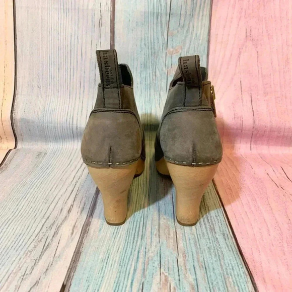 Toffel clog ankle high heel booties - Picture 6 of 13